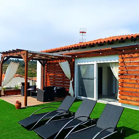 Salonikiou Beach Apartments & Villas Agios Nikolaos  Exterior photo
